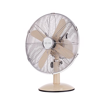 Ventilatore tavolo 30cm crema
