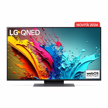 Televisore qned 50" uhd hdr10 t2/s2,4h,2u,a8,os24,qdot,pc