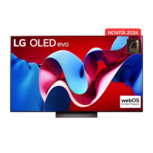 LG OLED evo C4 55'' Serie OLED55C44LA, 4K, 4 HDMI, Dolby Vision, SMART TV 2024