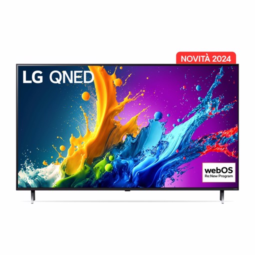 LG QNED 55'' Serie QNED80 55QNED80T6A, TV 4K, 3 HDMI, SMART TV 2024