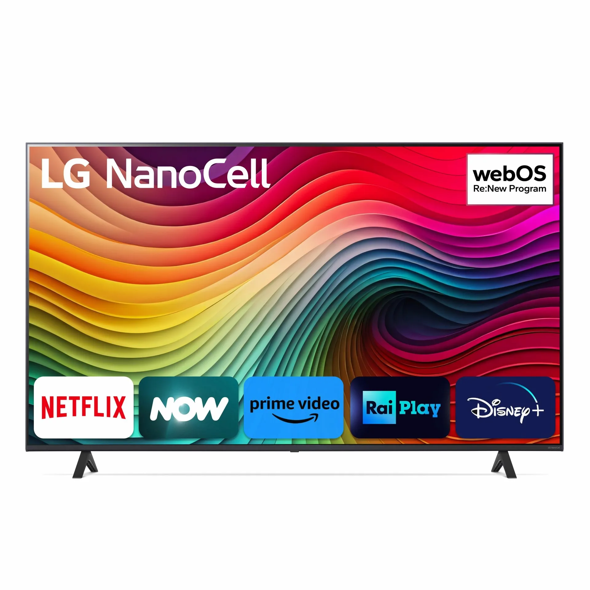 LG NanoCell 65'' Serie NANO82 65NANO82T6B, TV 4K, 3 HDMI