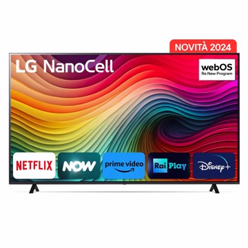 Televisore nano 75" uhd hdr10p t2/s2,3hdmi,2usb,a5,os24,ga,p