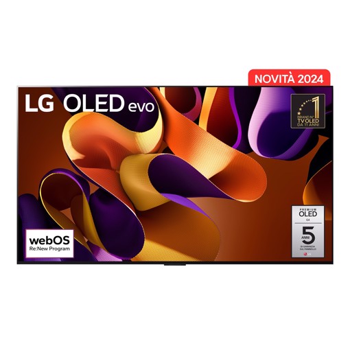 LG OLED evo G4 77'' Serie OLED77G45LW, 4K, 4 HDMI, Dolby Vision, SMART TV 2024