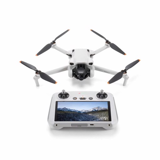 DJI Mini 3 (RC) 4 rotori Mini-drone 2453 mAh Grigio, Bianco