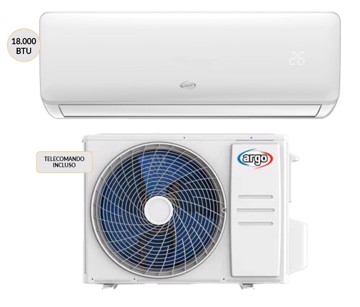 Argo CLIMADESIGN18UE + CLIMADESIGN18UI Climatizzatore MONO split system Bianco 18000 btu Wi-Fi