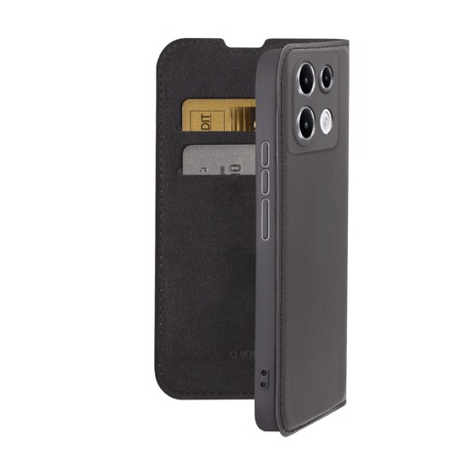 LBH Custodia Portafoglio Per Xiaomi Redmi Note 13 Pro+ 5G - Pelle Sintetica Rossa Vinaccia Con Slot Carte E Supporto Magnetico