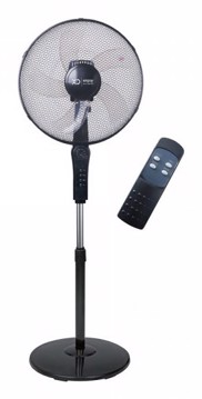 Ventilatore colonna 40cm nero h.120cm telecomando oscillant