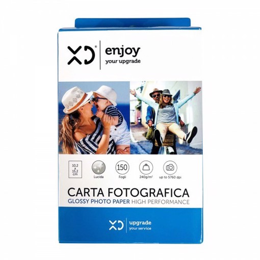 XD Enjoy XDPHOTOPAPER02 carta fotografica Bianco Lucida