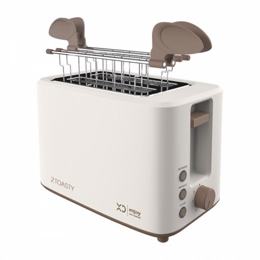 XD Enjoy XDCT868 tostapane 7 2 fetta/e 700 W Marrone, Crema