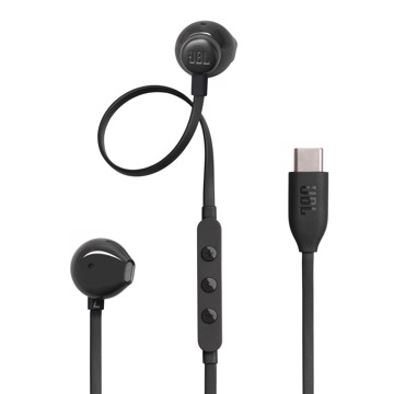 Cuffia jbl auricolare black pulsante microfono - custodia