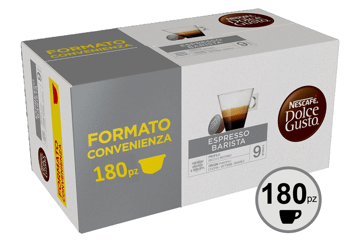 180 Capsule Nescafé Dolce Gusto Caffè Espresso Barista