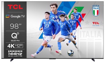 Televisore qled 98" uhd qhdr t2/s2,3hdmi,2usb,andr.,ga,pl