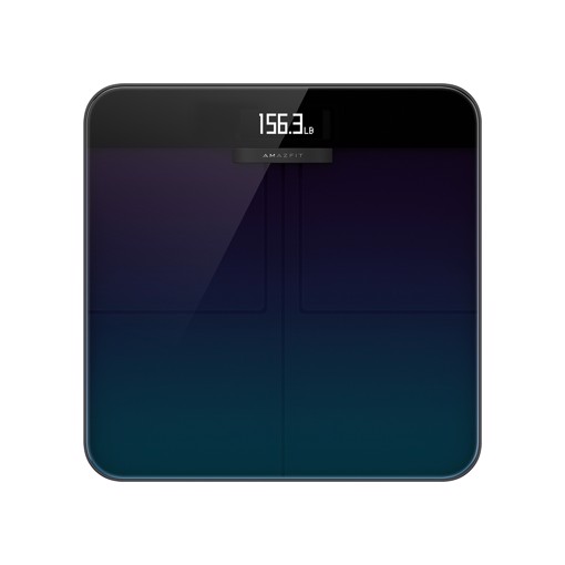 Amazfit Smart Scale Quadrato Blu marino, Viola Bilancia pesapersone elettronica
