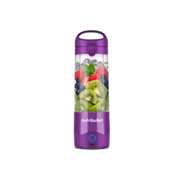 Frullatore a bicchiere portabl 500ml ricaric.usb viola