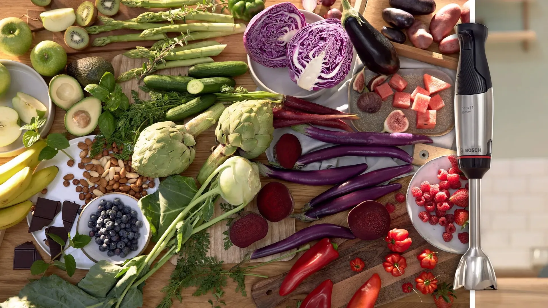 Frullatore A Immersione Bosch ErgoMaster Serie 6 - 1000W, Frizione Ceramica, Accessori Inclusi, 10 Anni Garanzia - Foto 11