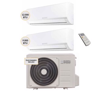Climatizzatore fisso dual oscaamh14ei+ossephh09ei+hh12e