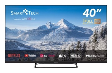 Televisore led 40" f.hd dled,t2/s2,3h,2u,pc,w.os,fles