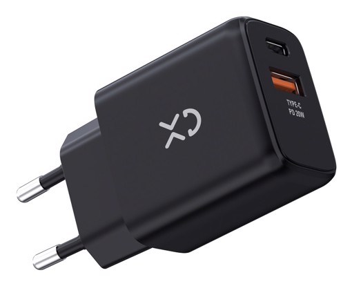XD Enjoy XDCE20W Caricabatterie per dispositivi mobili Smartphone Nero AC Interno