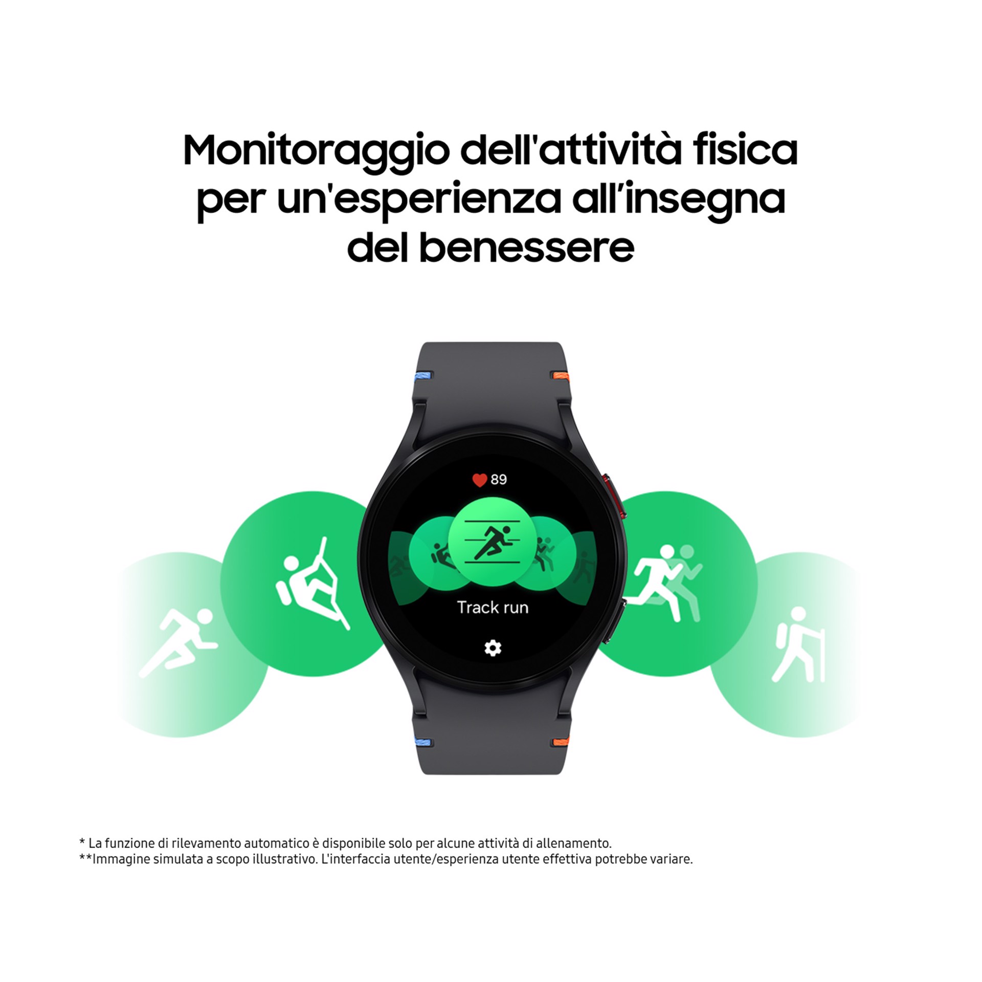Galaxy watch allenamento sales