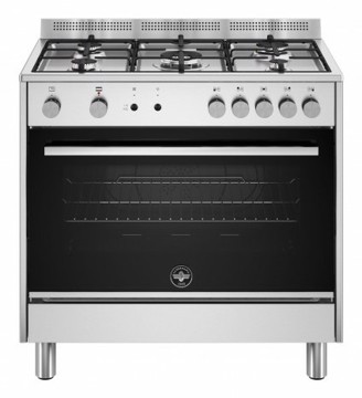 Cucina inox 90x60 maxiforno h85,3 l90 p60