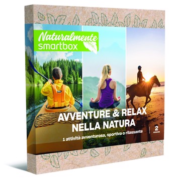 1 attività sportiva 
o rilassante per 2 persone
150 emozionanti avventure 
o attività rilassanti in Italia