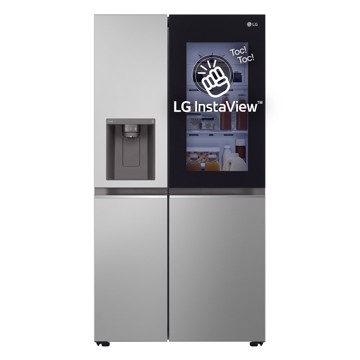 Frigorifero side by side inox h179 l91,3 p73,5 instaview al