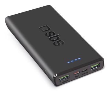 Powerbank 10.000mah nero usb