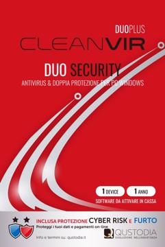 Antivirus + furto + cyber risk 1 device 1year windows