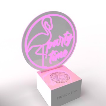 Speaker wireless luce led 3w