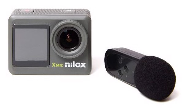 Nilox NXACXMIC fotocamera per sport d'azione 8 MP 4K Ultra HD CMOS 56,2 g - EX DEMO prodotto nuovo con imballo aperto