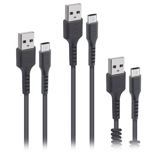 SBS TEKITMICRO3IN1K cavo USB USB 2.0 0,5 m USB A Micro-USB B Nero