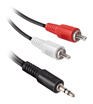 Cavo audio jack 3,5 mm maschio