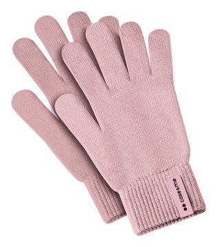 Guanti invernali touch taglia unica rosa