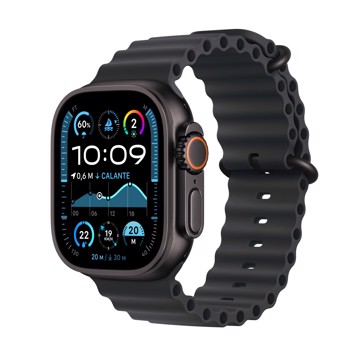 Apple watch ultra 2 gps + cell black,black ocean band