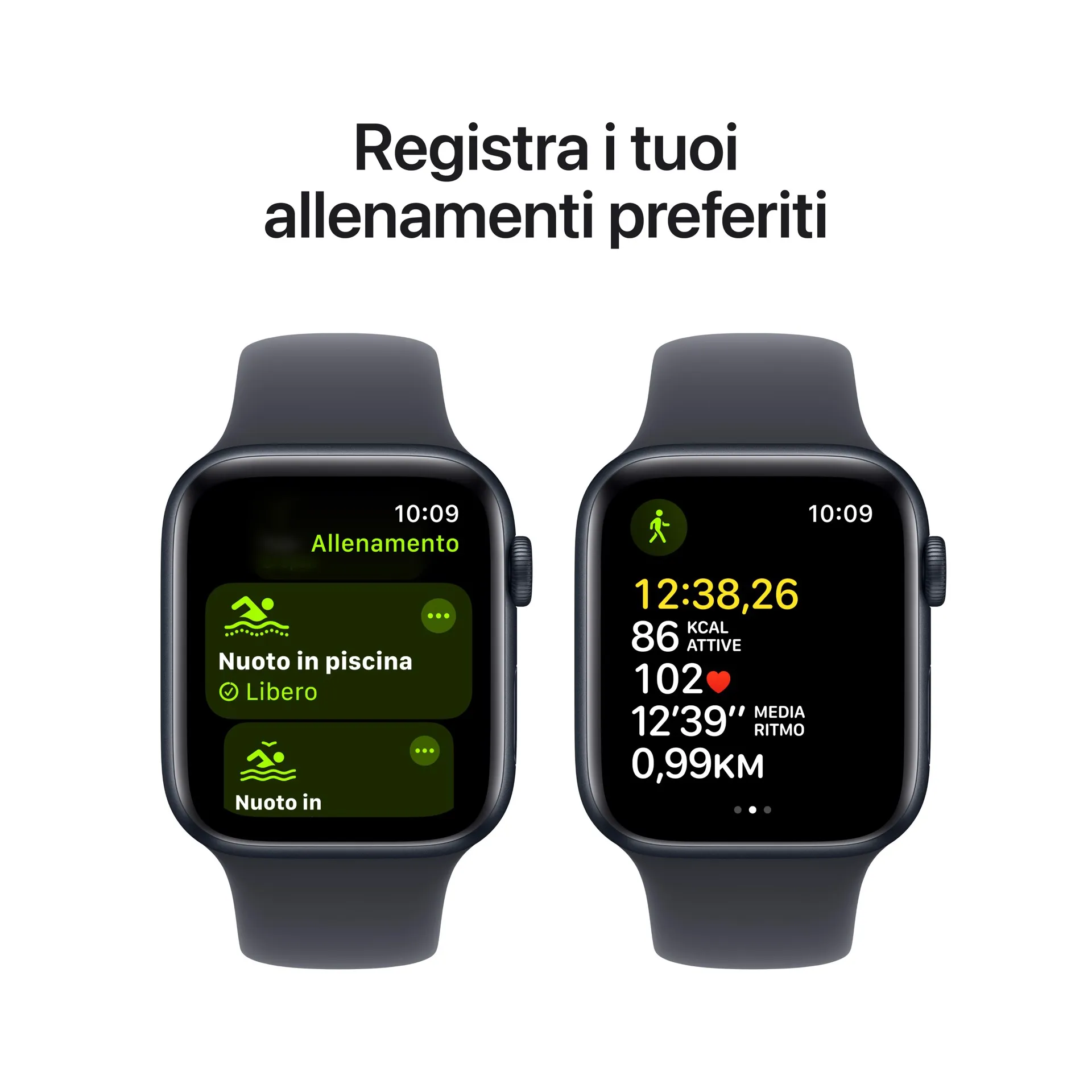 APPLE Watch SE GPS 44mm Cassa Alluminio Mezzanotte con Mezzanotte Sport Band M L Smartwatch in Offerta su Stay On Stay On