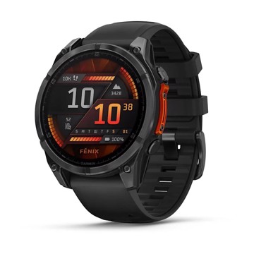 Fenix 8 47' black gps,hr,10atm,multisport,14day