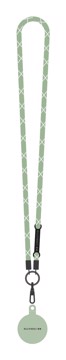 Laccio collana in corda verde
