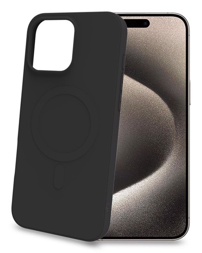 Celly CROMOMAG1081BK custodia per cellulare 17,5 cm (6.9") Cover Nero