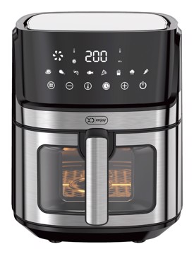 Friggitrice ad aria 1700w timer capacita'6.5l