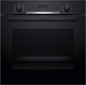 Forno da incasso nero specchio timer inizio e fine cottura