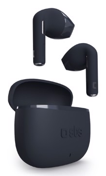 Auricolari tws semi in ear gop microfono, grigio