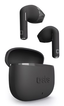 Auricolari tws semi in ear gop microfono, nero