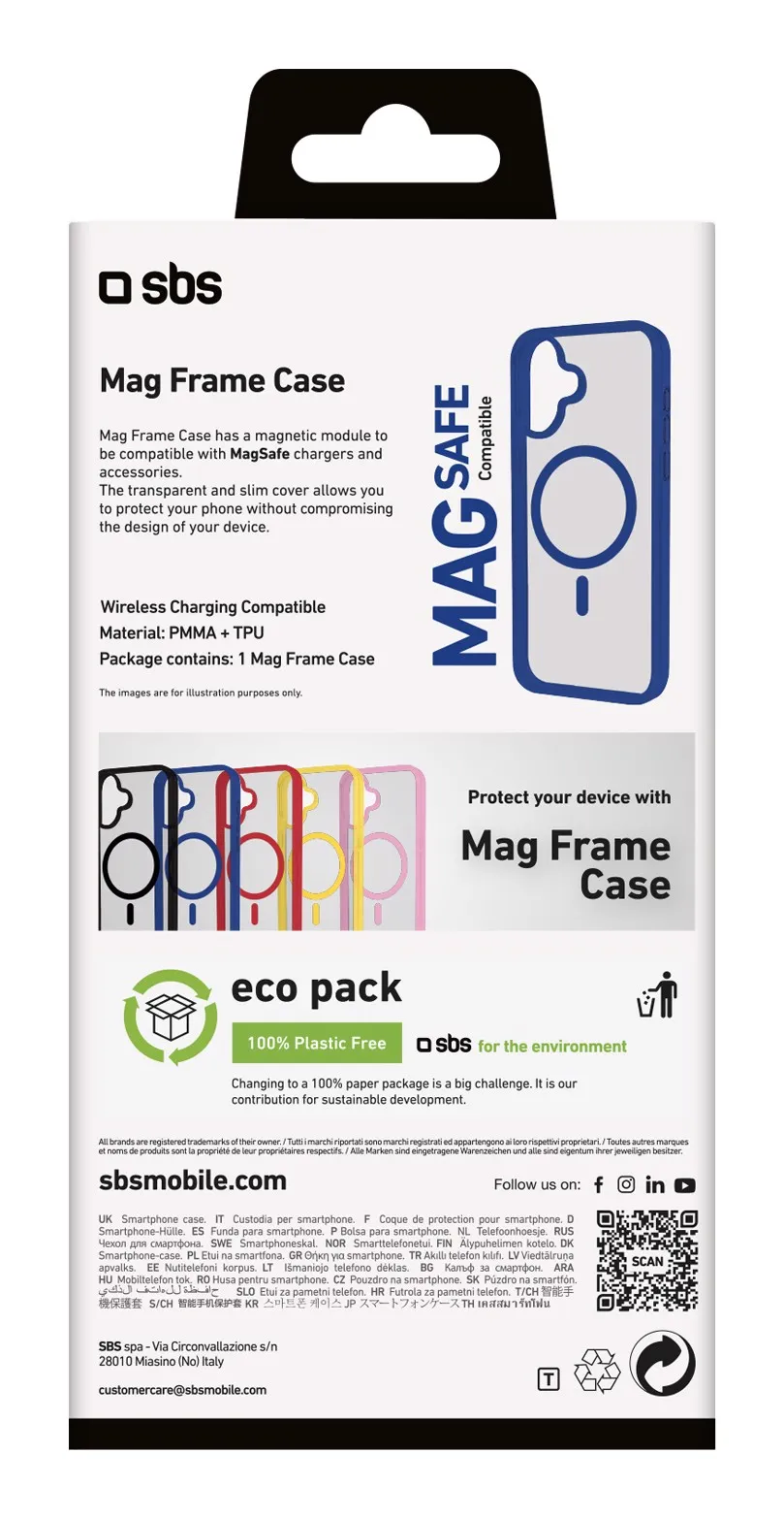 Cover Per BeaFon M6s Plus Premium Con Vetro Temperato 9H E Supporto Anello Magnetico, Custodia Rigida PC + Silicone