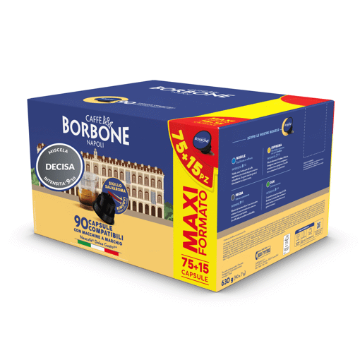 Caffe Borbone Capsule per Dolcegusto Miscela Decisa Capsule caffè 90 pz