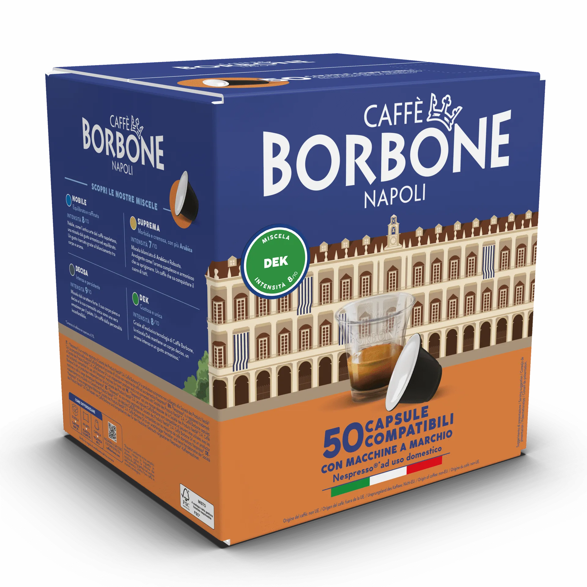 400 Capsule Borbone REspresso Miscela BLU Compatibili Nespresso - Foto 3