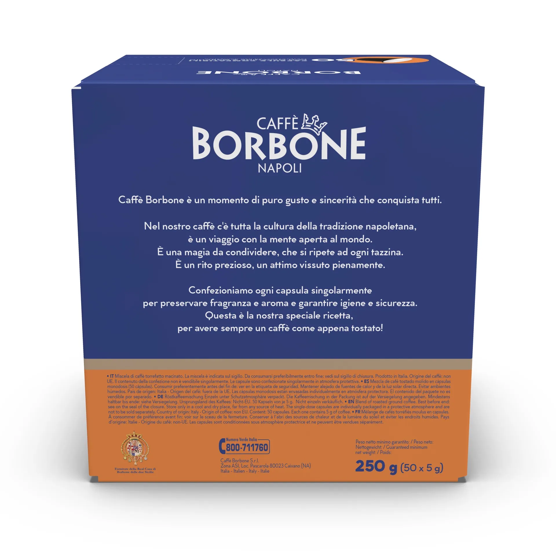 Caffè Capsula Nespresso Miscela Decisa Cartone 50 Capsule Borbone | Rizzo Catering - Fornitore All'ingrosso Per Ristoranti, Pasticcerie, Panifici, Pizzerie - Foto 3