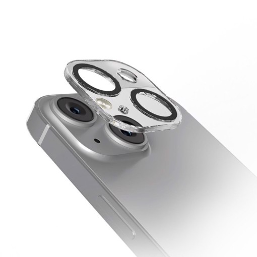 SBS TED3OCAMGLIP15 protezione per lo schermo e il retro dei telefoni cellulari Protezione per obiettivo della fotocamera Apple 1 pz