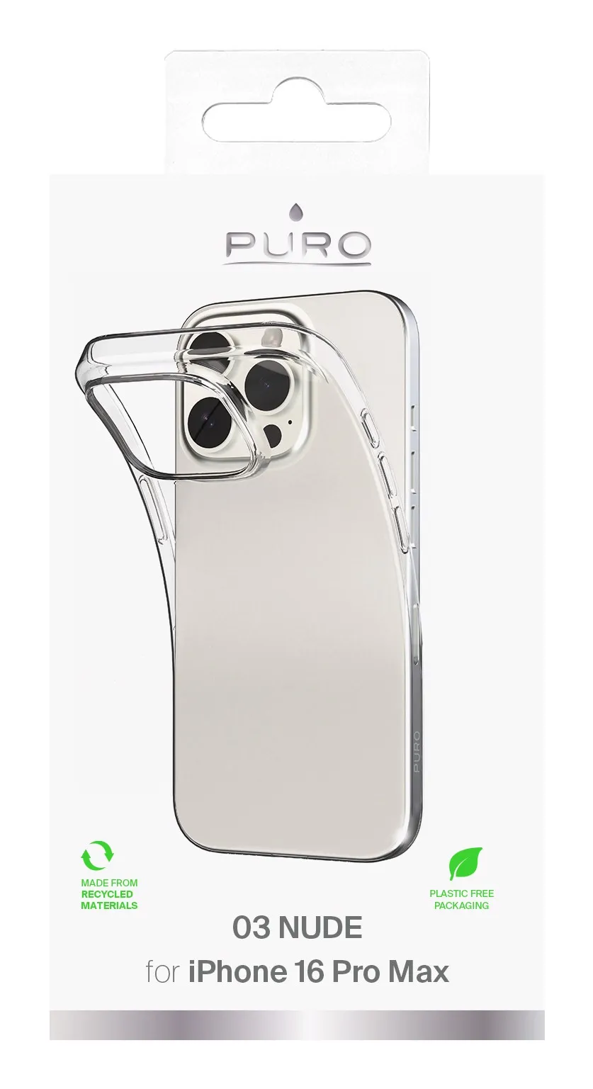 ISY Cover iPhone 16 Pro Max COVER per iPhone 16 Pro Max, Trasparente
