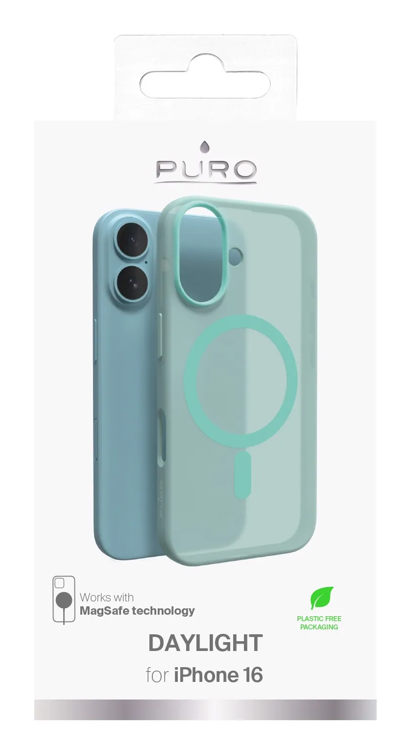 Custodia MagSafe iPhone 16 Accezz Silicone Liquido Marrone Chiaro