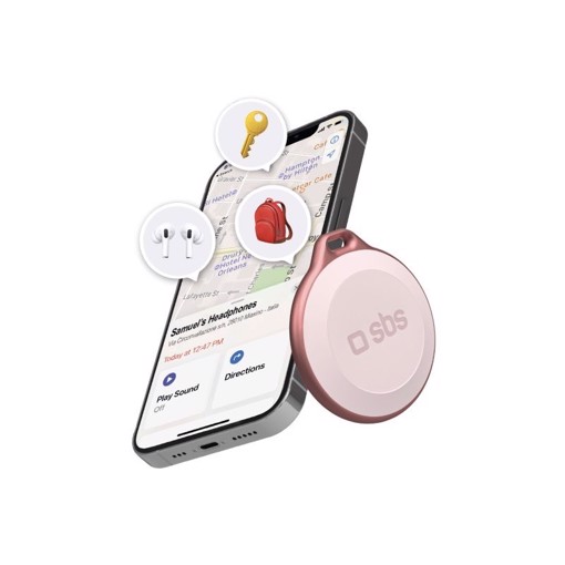 SBS TEFINDBTAPP localizzatore e cercatore GPS Universale Rosa